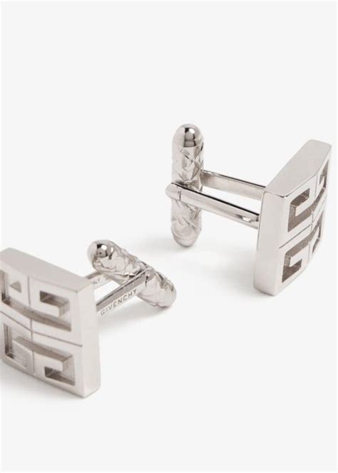 givenchy shark cufflinks|4G cufflinks in metal .